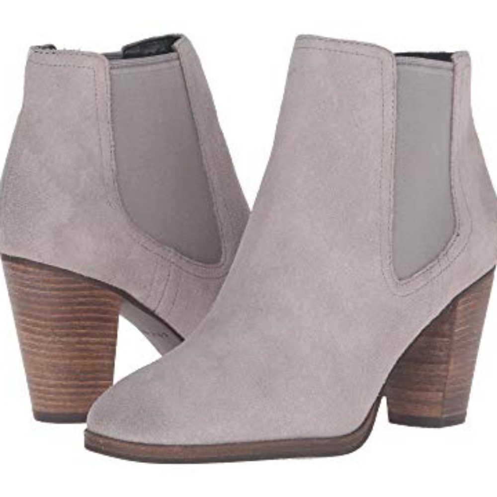 <cole haan> suede booties